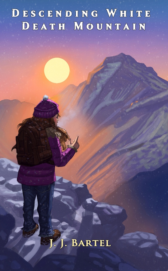 Descending White Death Mountain by JJ Bartel