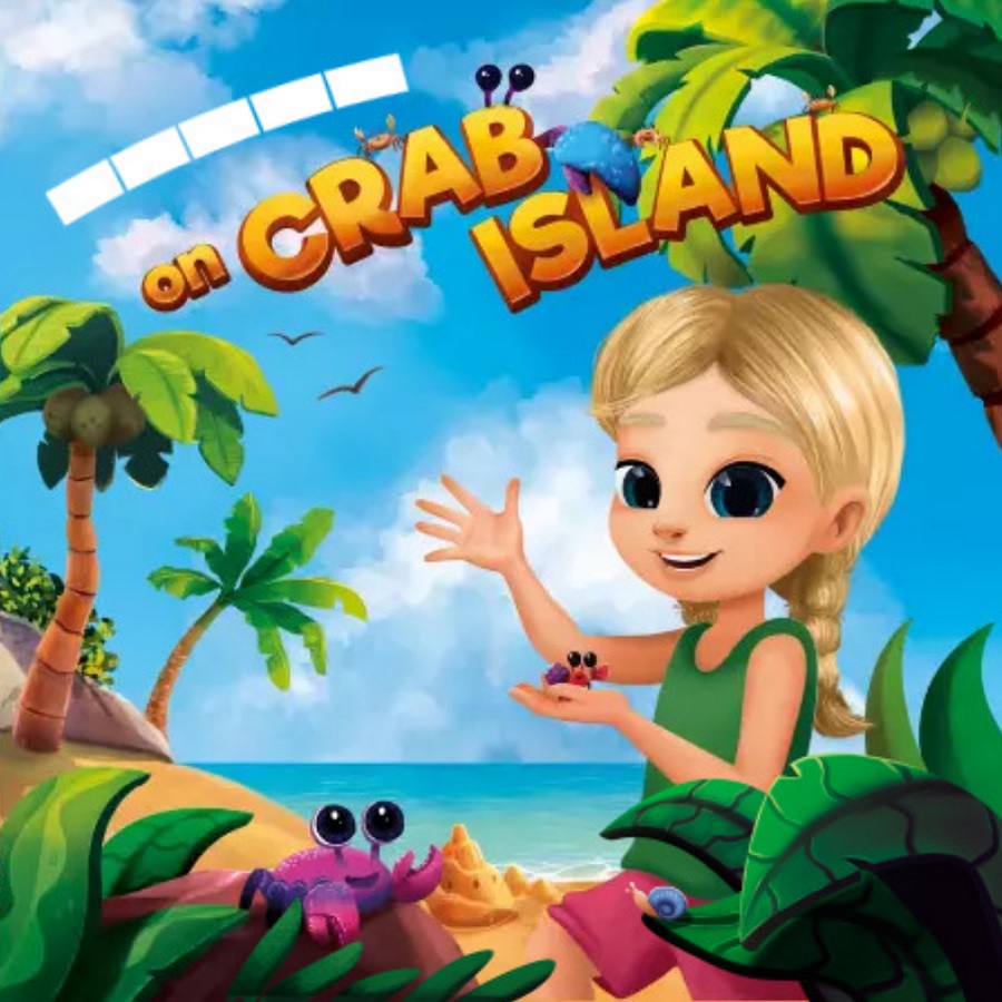 --- on Crab Island - personalized children's book by LionStory